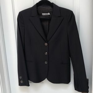 Jill Sander chocolate brown blazer like new